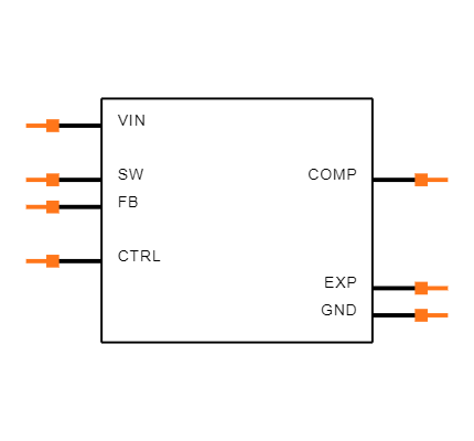 TPS61170QDRVRQ1 Symbol