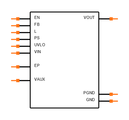 TPS61201DRCTG4 Symbol