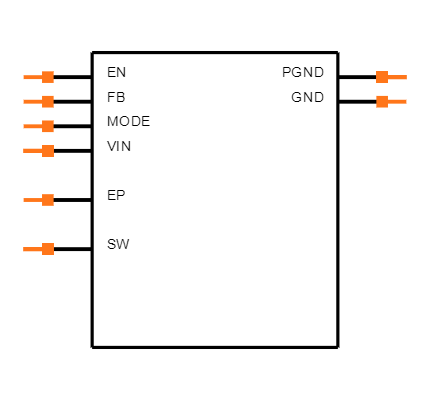 TPS62040DGQR Symbol