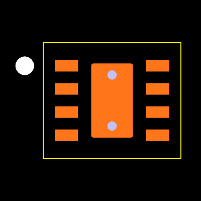 TPS62080DSGT Footprint