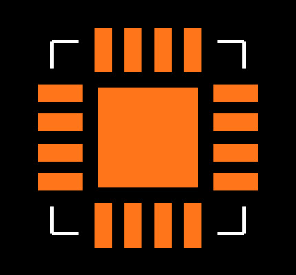 TPS62110QRSARQ1 Footprint
