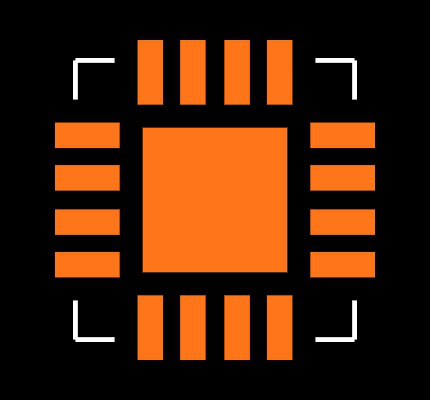 TPS62110RSAR Footprint