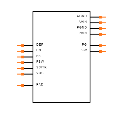 TPS6213013AQRGTRQ1 Symbol