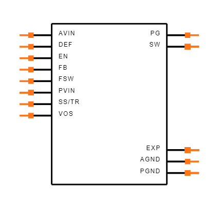 TPS62133AQRGTRQ1 Symbol