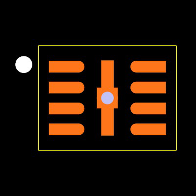TPS62160EVM-627 Footprint