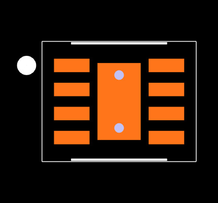 TPS62172DSGR Footprint