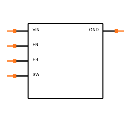 TPS62262DDCT Symbol