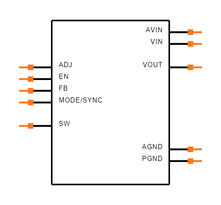 TPS62303DRCR Symbol
