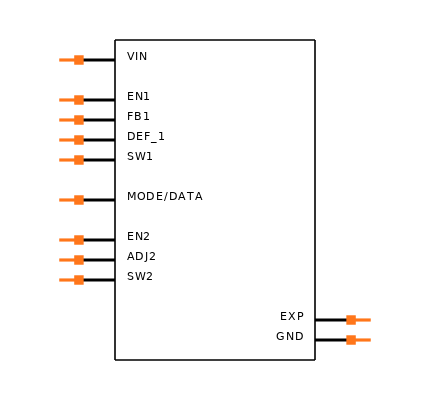 TPS62420DRCRG4 Symbol