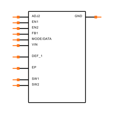 TPS62421DRCT Symbol