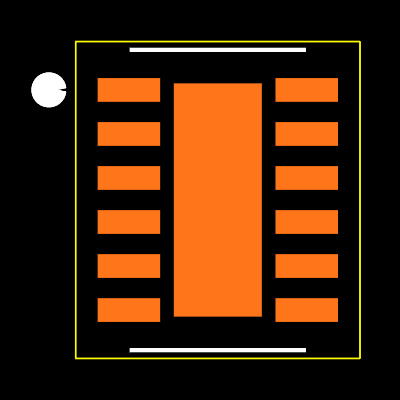TPS62740DSSR Footprint