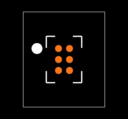 TPS62840YBGR Footprint