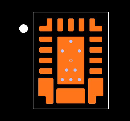 TPS62870QWRXSRQ1 Footprint