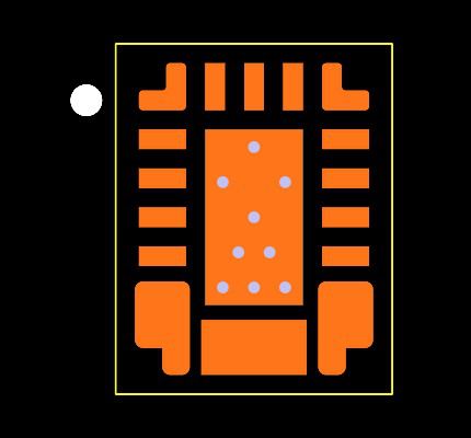 TPS62871N0QWRXSRQ1 Footprint
