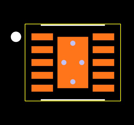 TPS63031DSKT Footprint