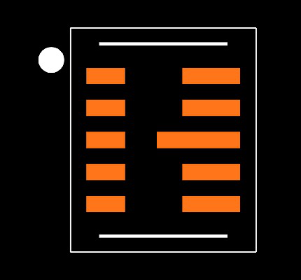 TPS63802DLAT Footprint