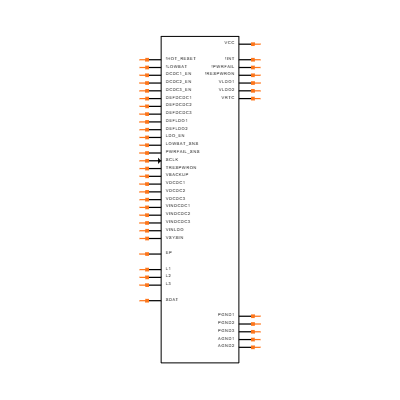 TPS65023QRHARQ1 Symbol