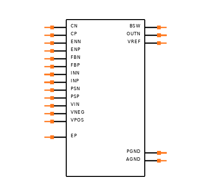 TPS65131RGETG4 Symbol