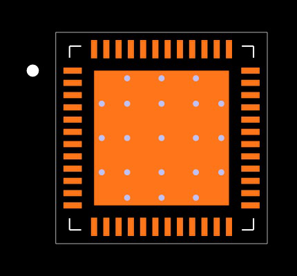 TPS65178RSLT Footprint