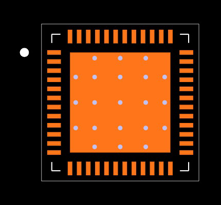 TPS6521815RSLT Footprint