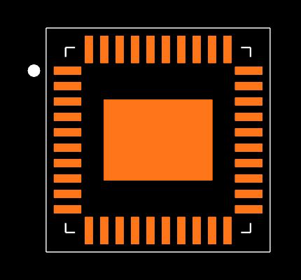 TPS65251-2RHAT Footprint