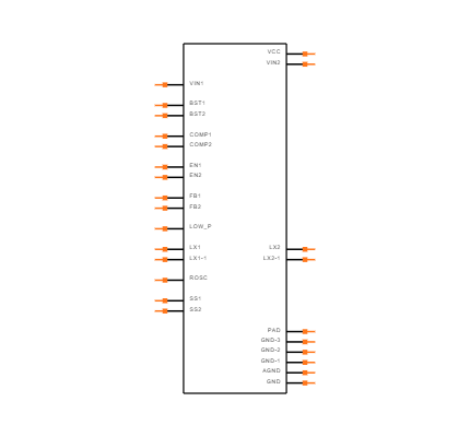 TPS65270RGET Symbol