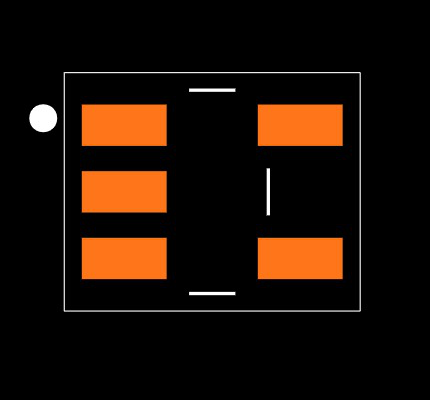 TPS70925DBVT Footprint