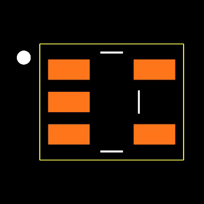 TPS70950DBVT Footprint