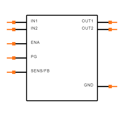 TPS7148QD Symbol
