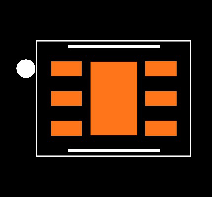 TPS71818-33DRVR Footprint