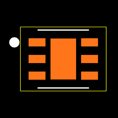 TPS71818-33DRVT Footprint