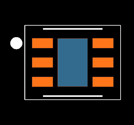 TPS71913-28DRVT Footprint