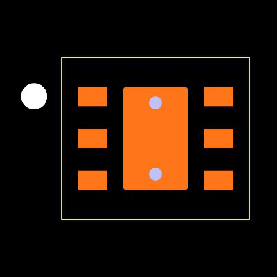 TPS71928-28DRVR Footprint