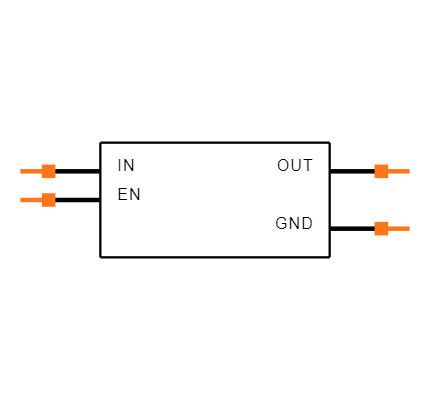 TPS72718YFFR Symbol