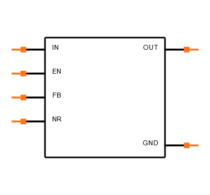 TPS73233DBVR Symbol