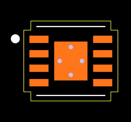 TPS73633DRBTG4 Footprint