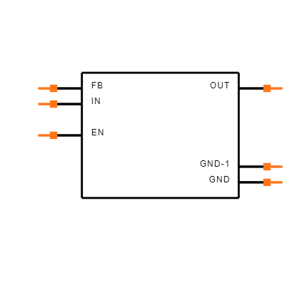 TPS73801MDCQTPSEP Symbol