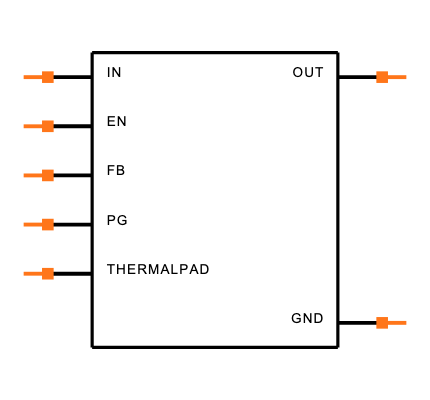 TPS74501PDRVR Symbol