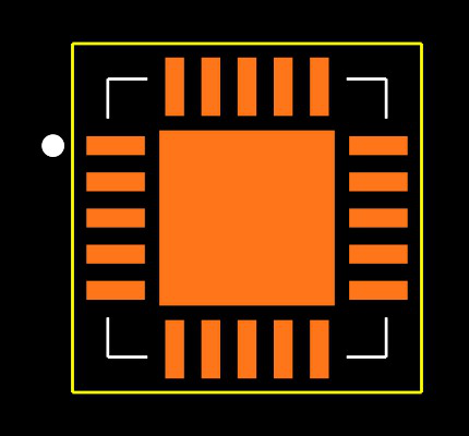 TPS74901RGWT Footprint