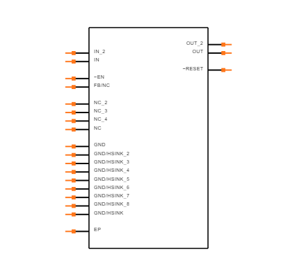 TPS76733QPWP Symbol