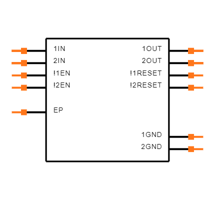 TPS767D325PWPR Symbol