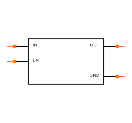 TPS76925DBVR Symbol