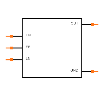 TPS77533D Symbol