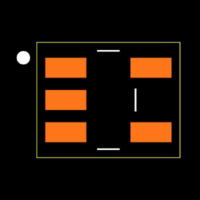 TPS78425QDBVRQ1 Footprint