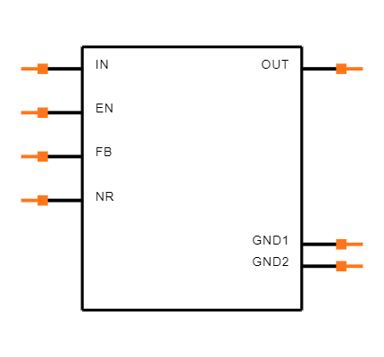 TPS79433DCQR Symbol