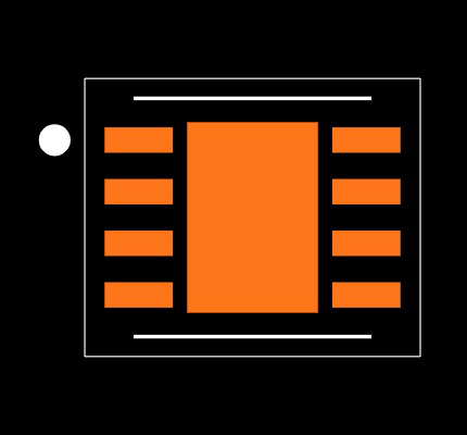 TPS79601DRBT Footprint