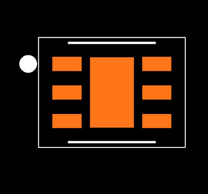 TPS79918DRVR Footprint