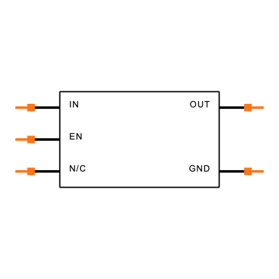 TPS7A2045PDBVR Symbol