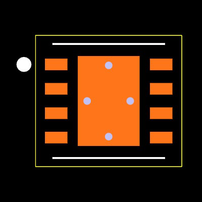 TPS7A2118PQWDRBRQ1 Footprint