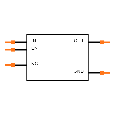 TPS7A2118PQWDRBRQ1 Symbol